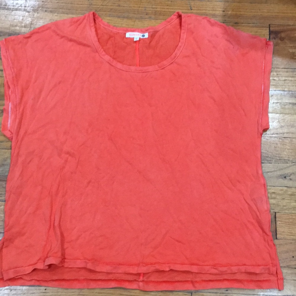 Sundry square tee sz 2/M